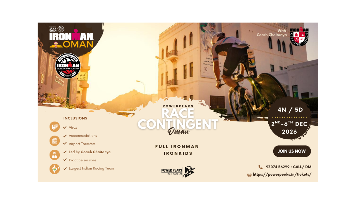 POWERPEAKS IRONMAN OMAN 2026 RACE CONTINGENT